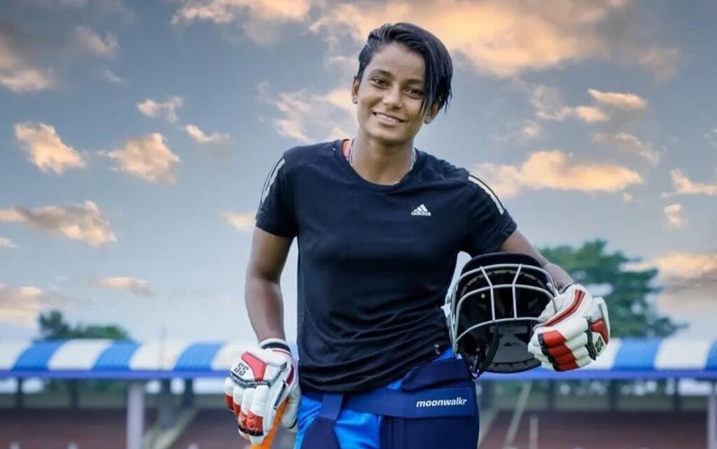 Uma-Chetry-India-Women-Cricket-Debut