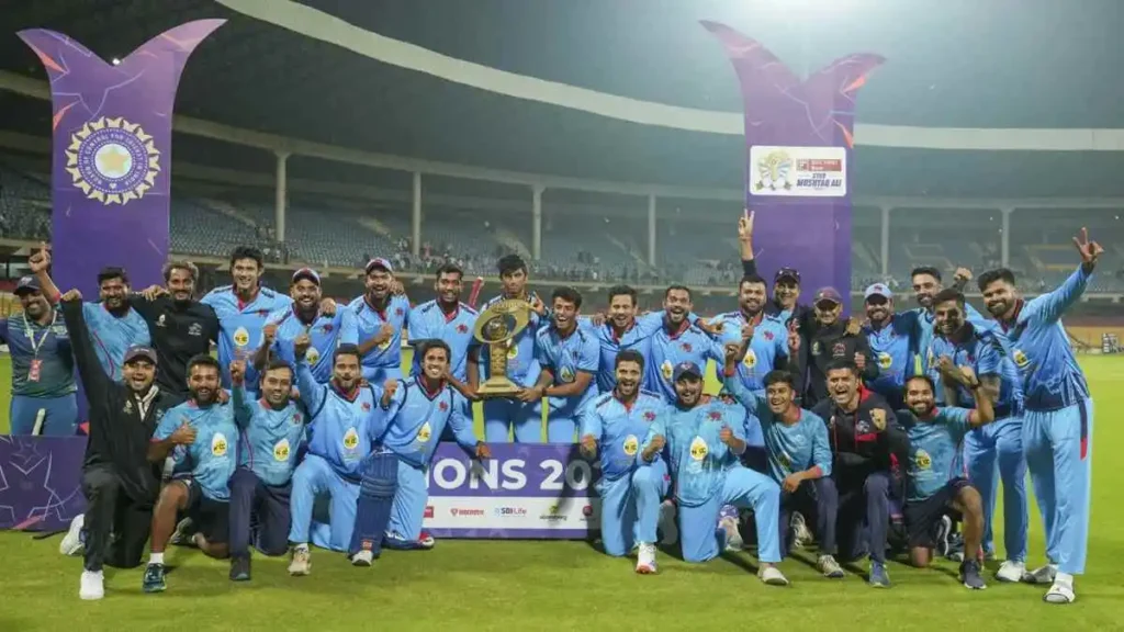 Mumbai Clinch Syed Mushtaq Ali Trophy 2024 as Suryansh Shedge Stars in Final Triumph